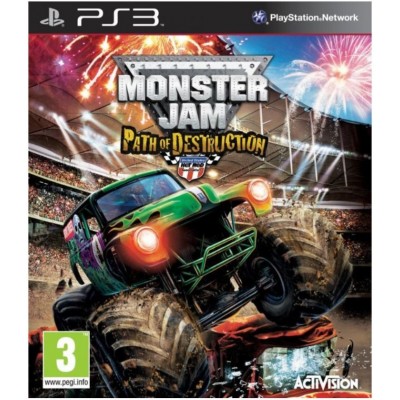 Monster Jam - Path of Destruction [PS3, английская версия]